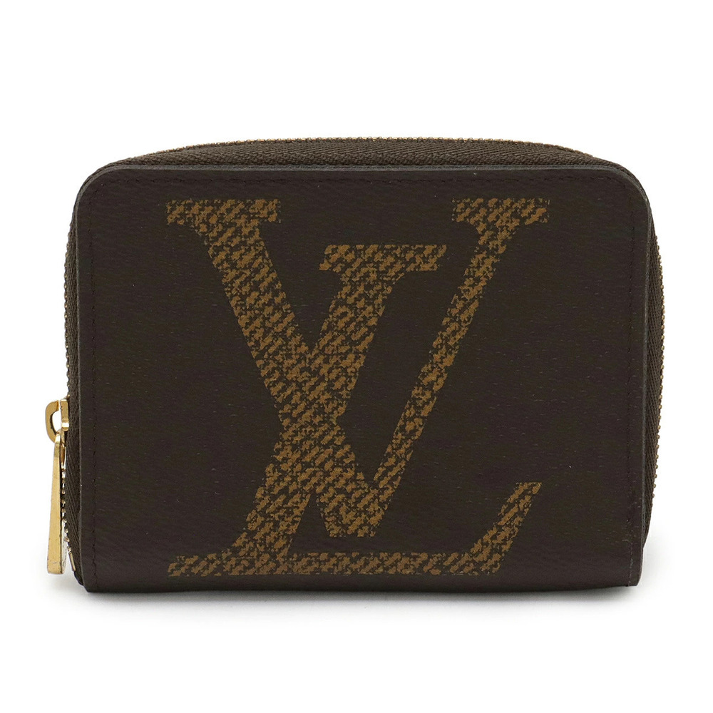 LOUIS VUITTON Monogram Giant Zippy Coin Round Zipper Case